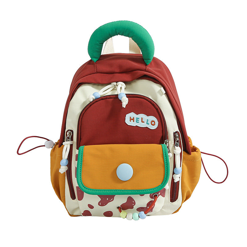 Children's Playful Character-Themed School Backpack Bowlift
