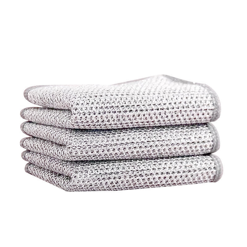 BowLift | Dishcloth made of silver wire