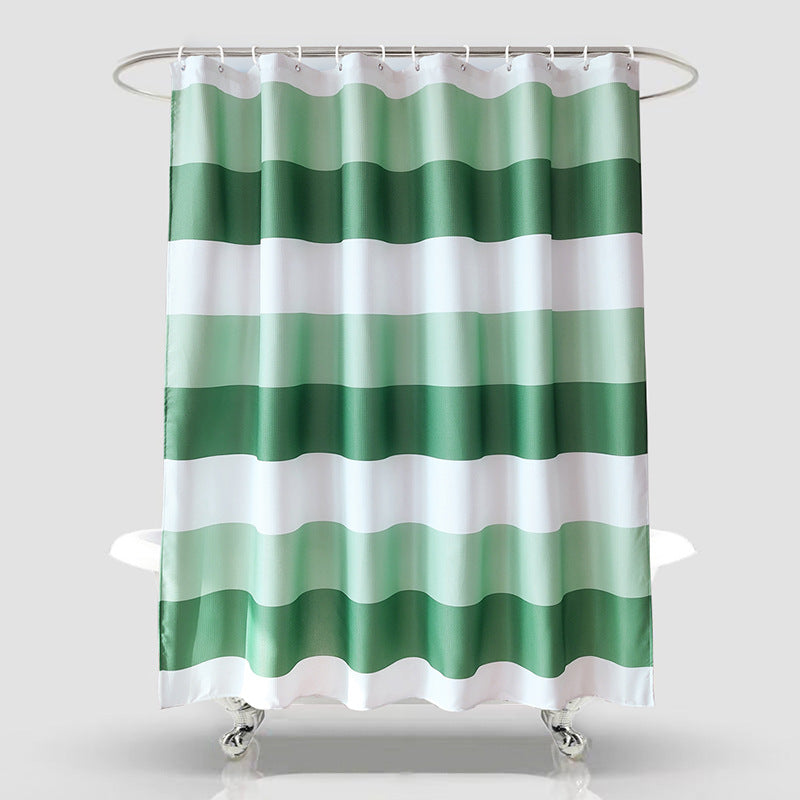 Decorative Bathroom Shower Curtain Bowlift