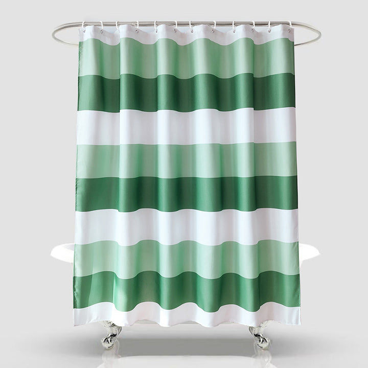 Decorative Bathroom Shower Curtain Bowlift