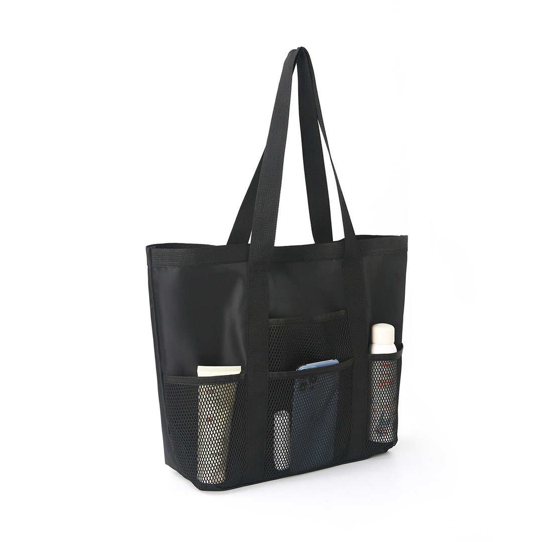 Padded shopping bag with side mesh pockets Bowlift