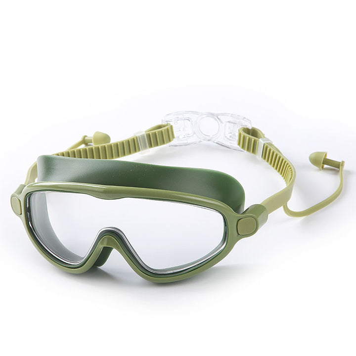 Comfortable swimming mask with anti-fog coating Bowlift
