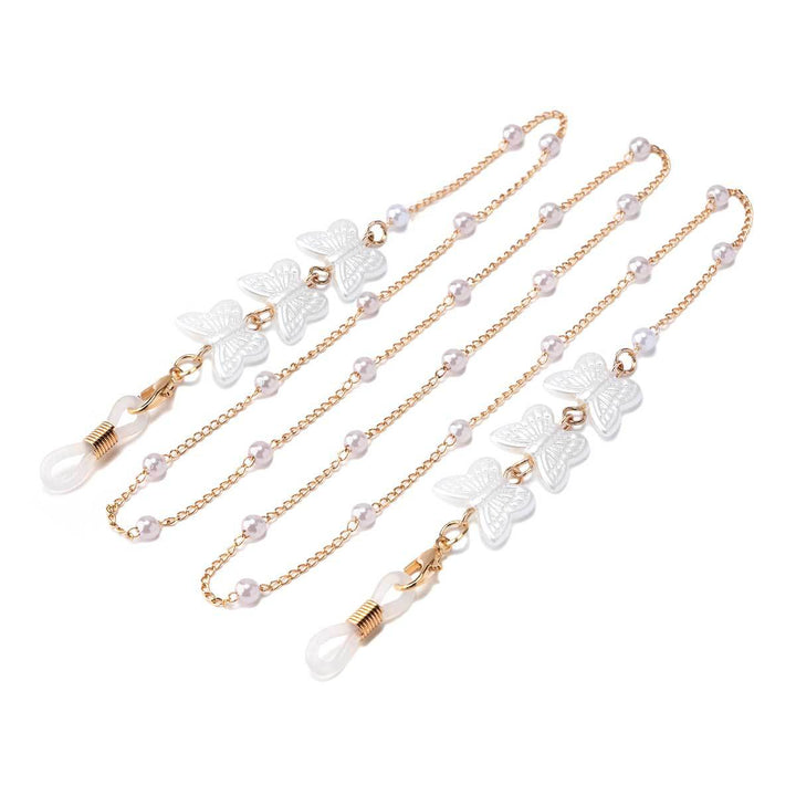 Elegant Heart-Shaped Pearl Chain Bowlift