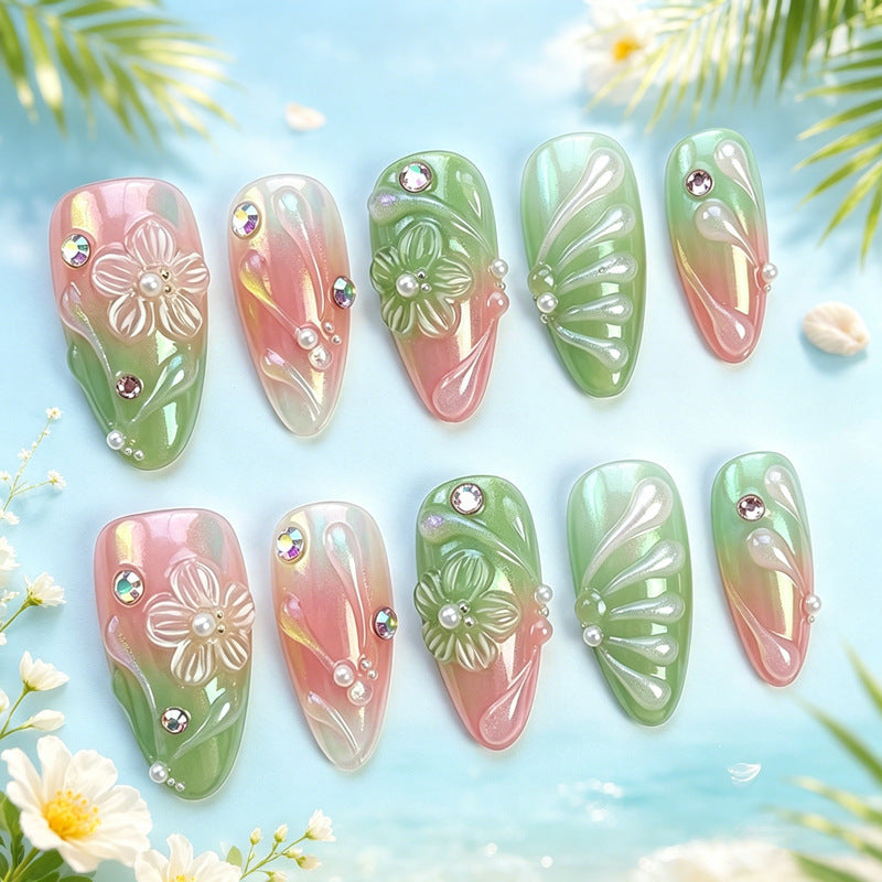 Luxury Nail Art Set with Galactic Designs Bowlift