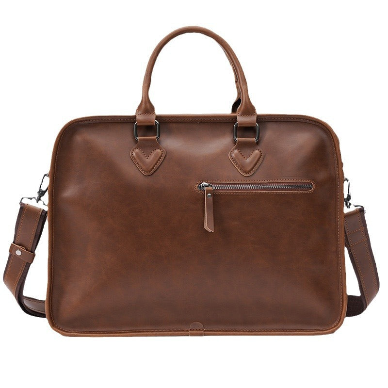 High-Quality Briefcase Made of Durable Artificial Leather Bowlift