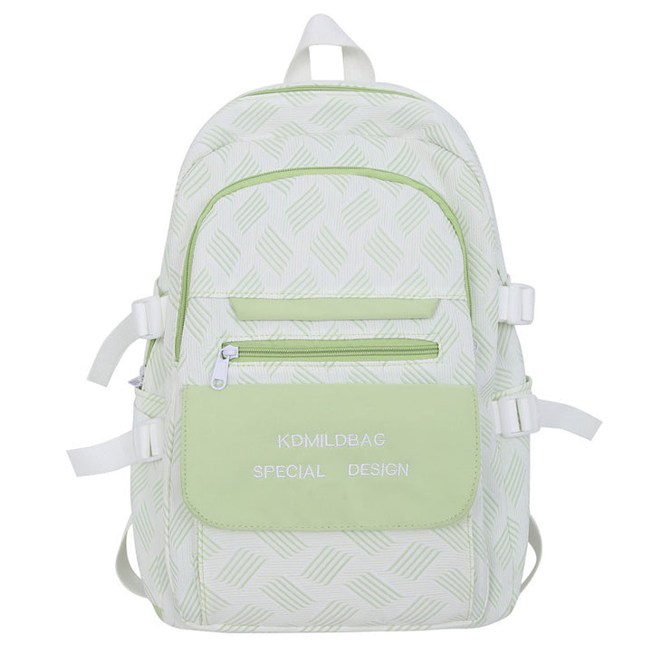 Geometric Patterned Backpack