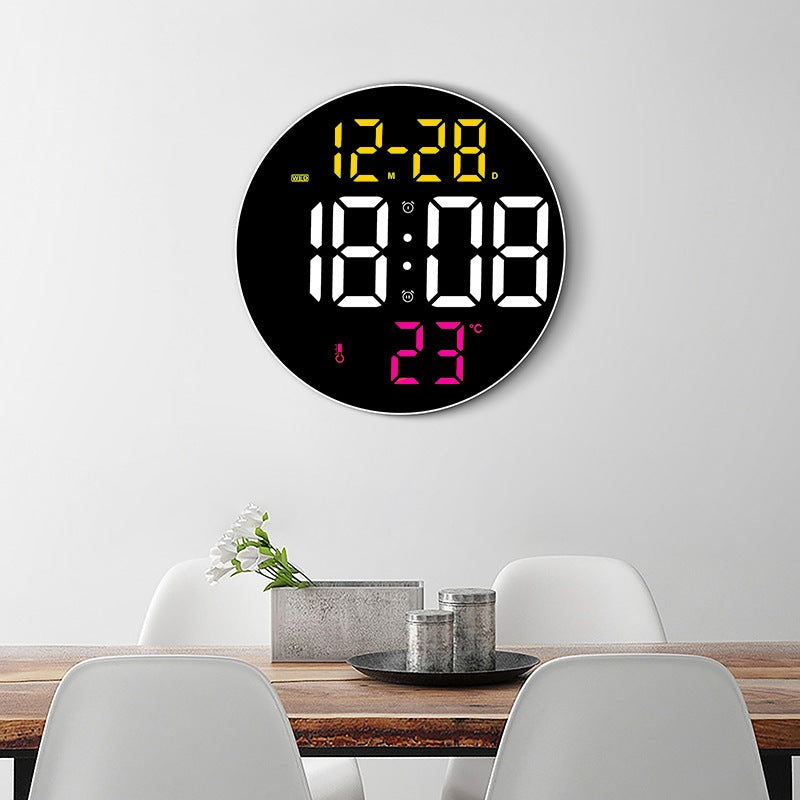 Digital multifunctional clock with temperature and hygrometer display Bowlift