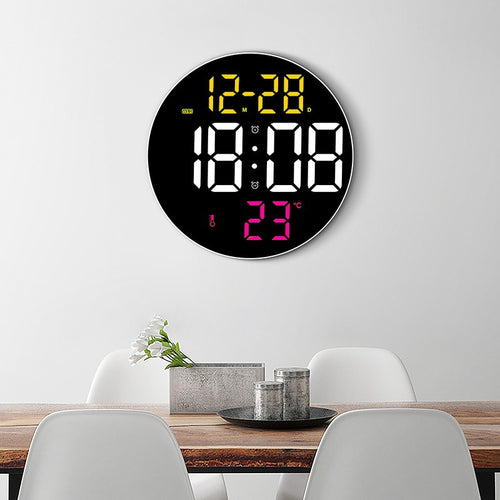 Digital multifunctional clock with temperature and hygrometer display Bowlift