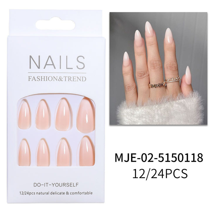 Premium Almond-Shaped Press-On Nails Bowlift