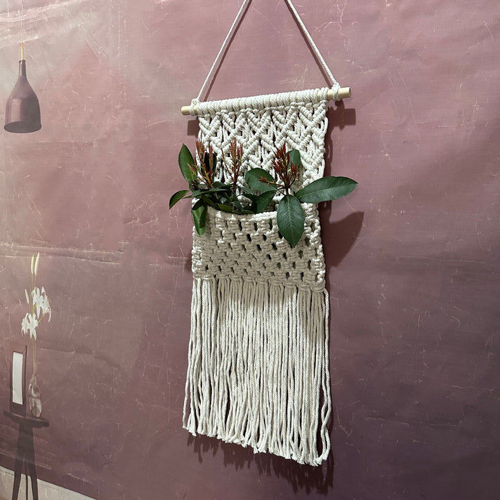Decorative Macramé Wall Art Bowlift