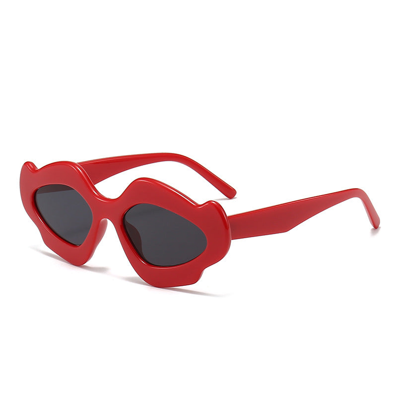 Women's fashionable sunglasses with unique flower frame Bowlift