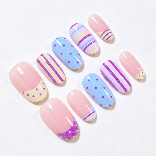 Geometric Pattern Nail Art Kit Bowlift