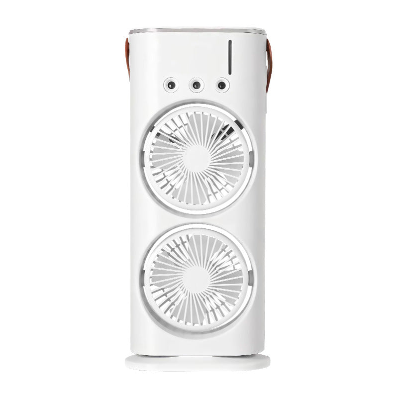 Ladies table fan with innovative dual-flow system Bowlift