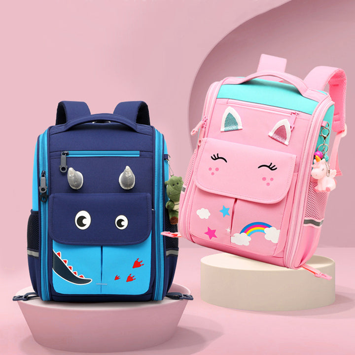 Rollable school backpack with cute animal design Bowlift