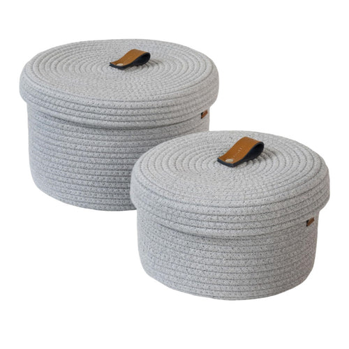 Ladies stylish and versatile storage basket set Bowlift