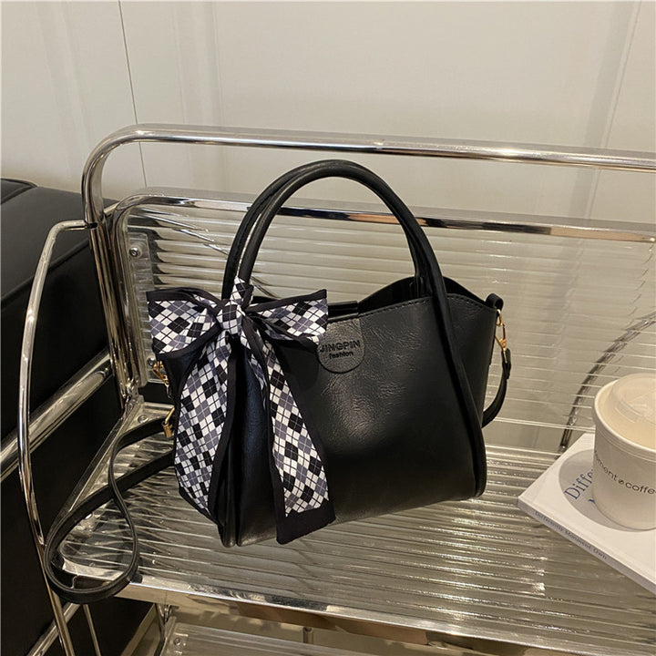 Elegant Bow Accent Handbag Bowlift