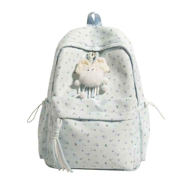 Cute Floral Print Backpack Bowlift