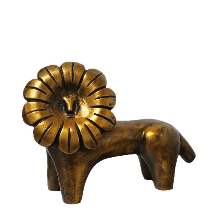 Artistic Lion Figurine