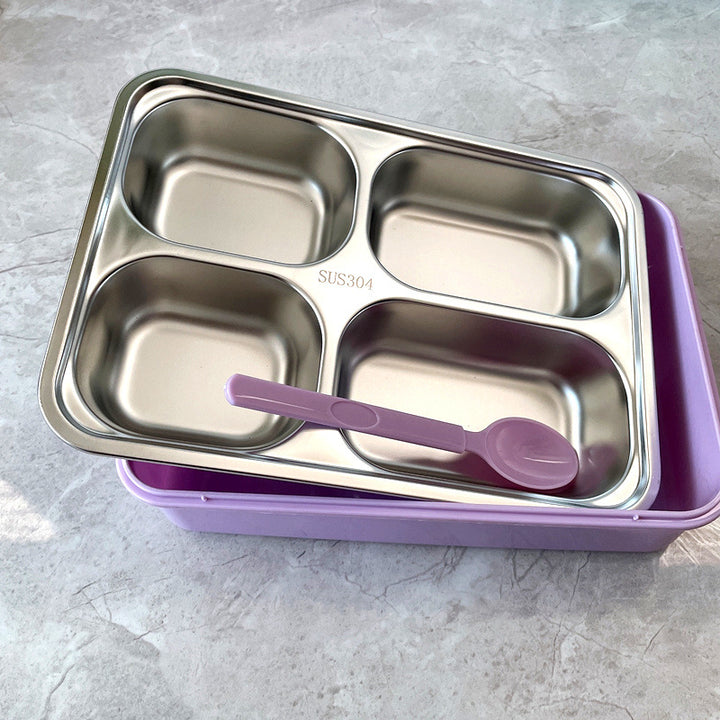 Versatile Multi-Compartment Meal Storage Container