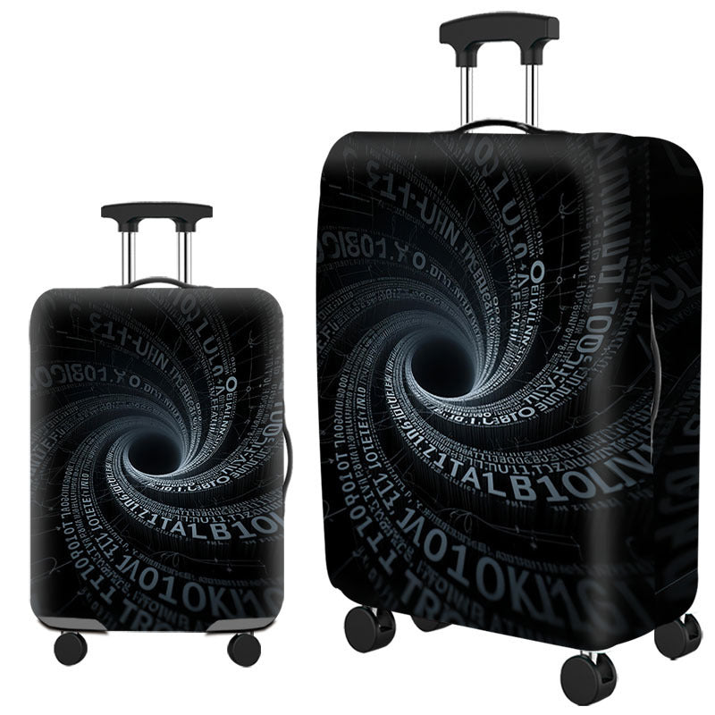 Artistic Cat-Themed Hard Shell Suitcase Bowlift