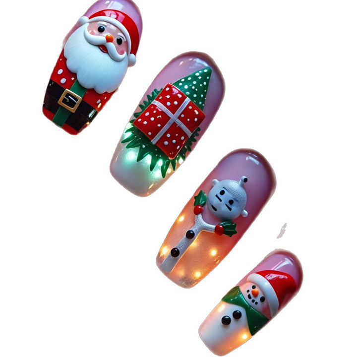 Festive 3D Decorative Nail Art Bowlift