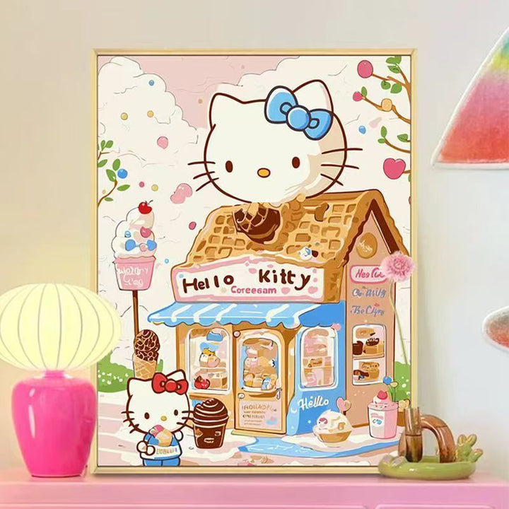 Cute Bakery-Themed Wall Art Print Bowlift