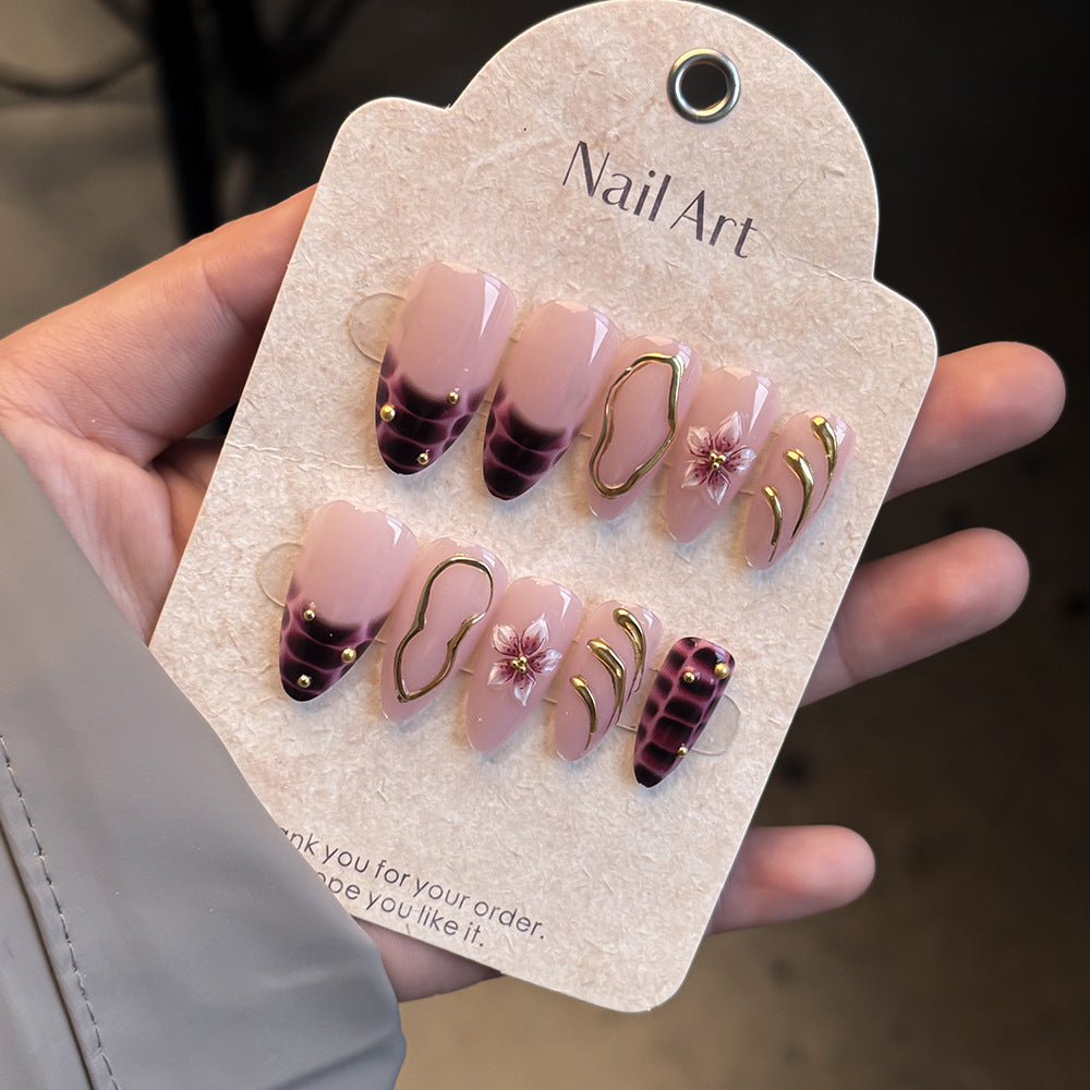 Artistic Press-On Nail Design Kit Bowlift