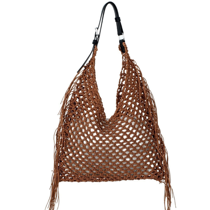 Trendy, Handcrafted Mesh Handbag Bowlift