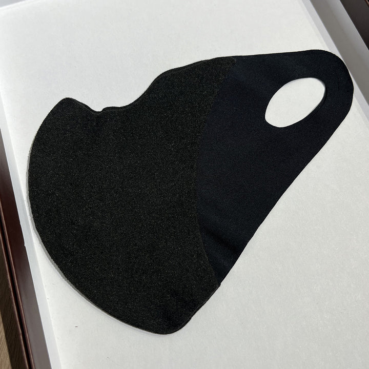 Contoured Neoprene Reusable Face Mask with Breathable Perforated Panel Bowlift