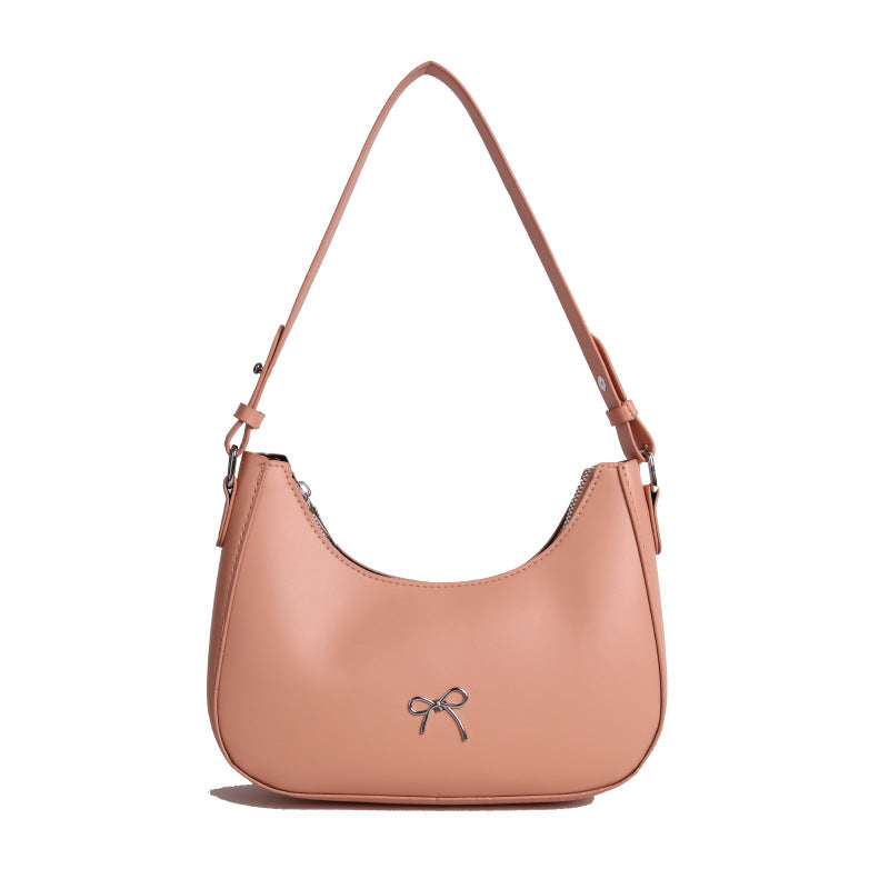 Stylish Bow Detail Shoulder Bag Bowlift
