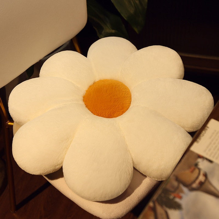 Plush seat cushion in flower shape Bowlift