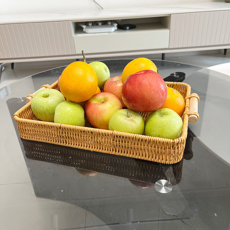 Handwoven Serving Tray Bowlift