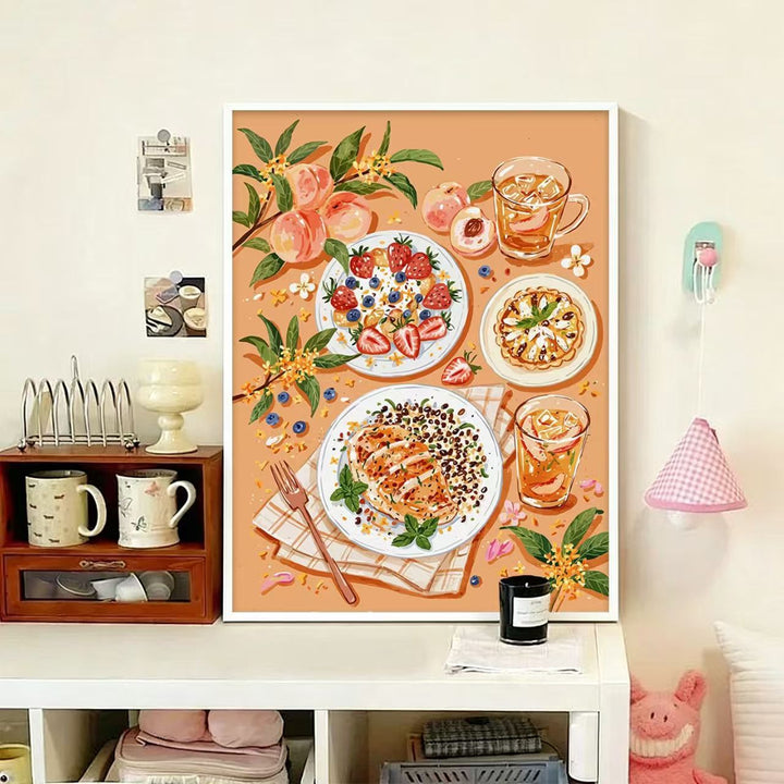 Culinary-Themed Decorative Wall Art Bowlift