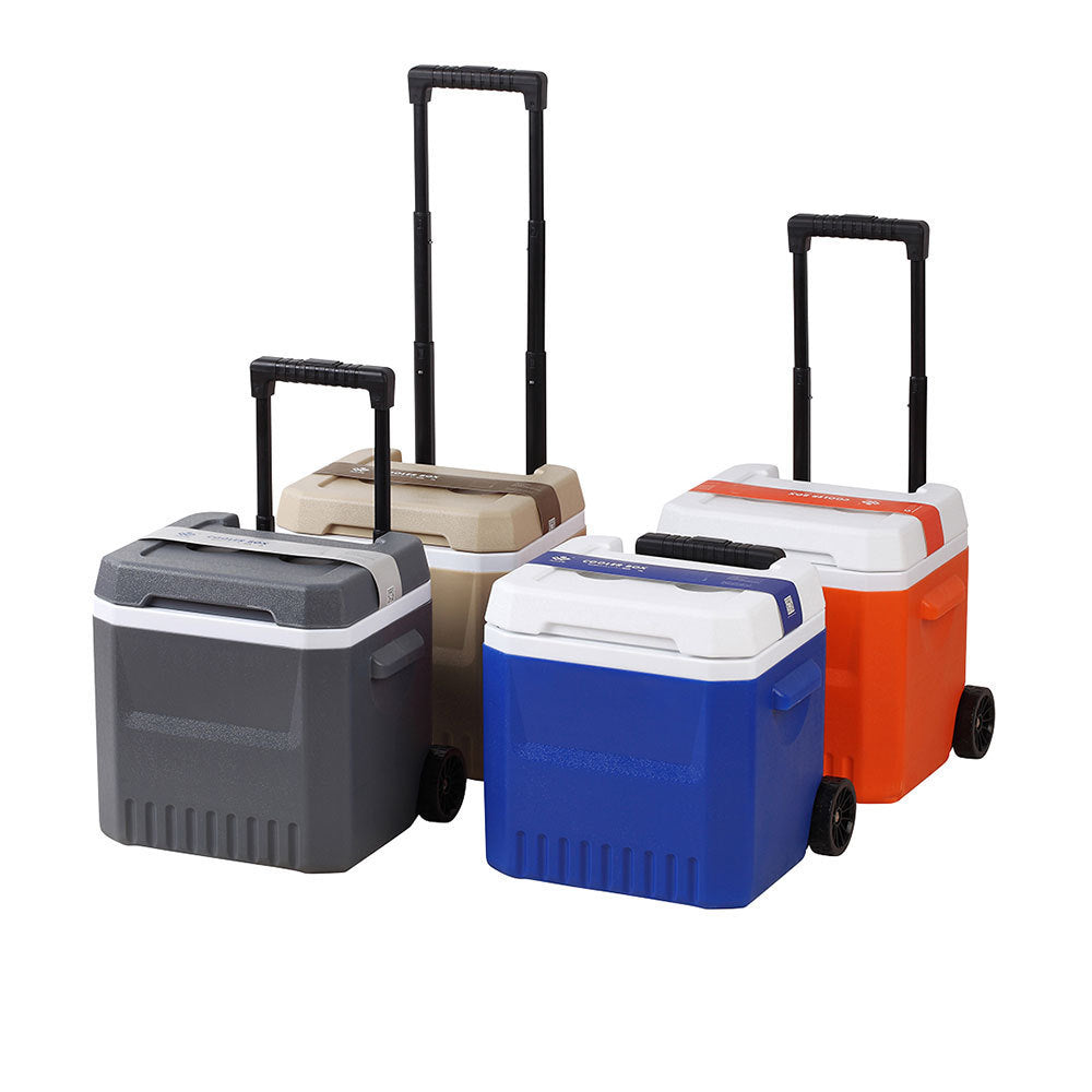 Ladies cooler bag with extendable handle and wheels Bowlift