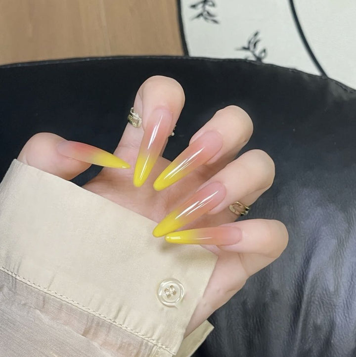 Ombre Art Nails Bowlift