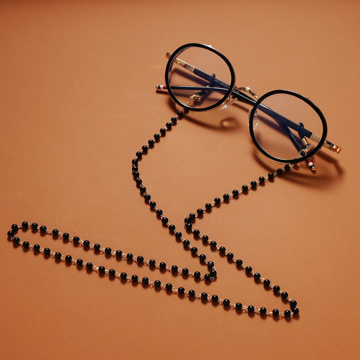 Elegant Beaded Eyewear Chain Bowlift