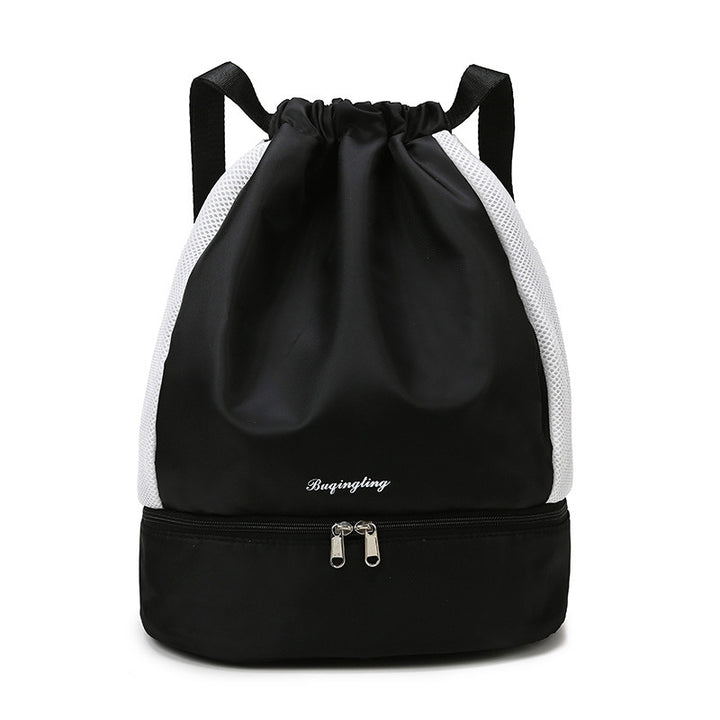 Mesh Drawstring Sports Backpack