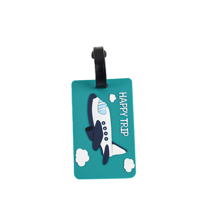 Airplane-Themed Luggage Identifier Bowlift