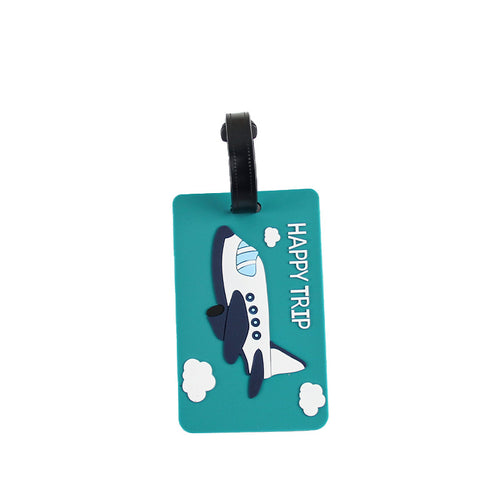 Airplane-Themed Luggage Identifier Bowlift