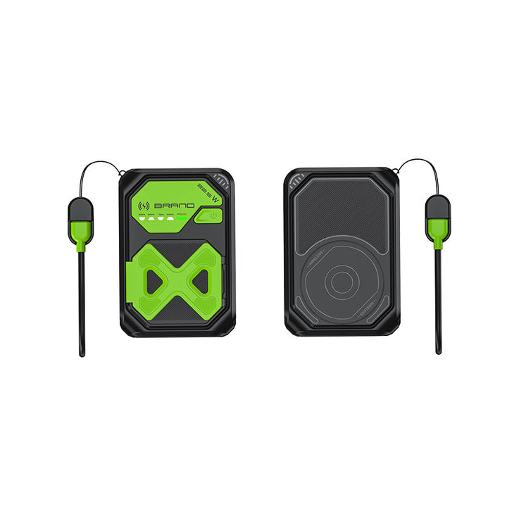 Portable power bank with innovative fast charging function and wireless charging option Bowlift