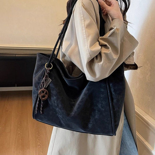 Versatile Textured Shoulder Tote Bowlift