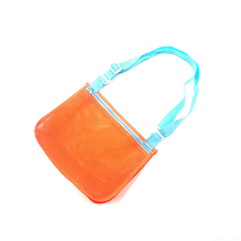 Versatile Beach Bag In Airy Mesh Design Bowlift