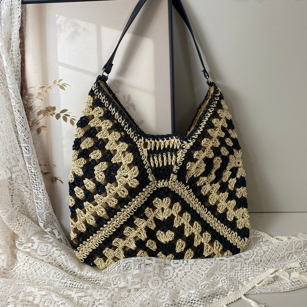 Hand-knotted beach bag Bowlift