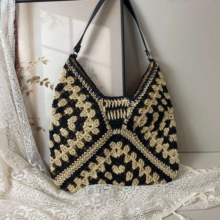 Hand-knotted beach bag Bowlift