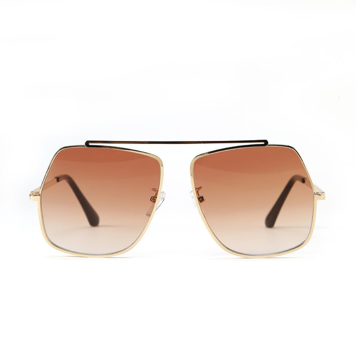 Women's polygonal sunglasses with elegant, state-of-the-art frame Bowlift