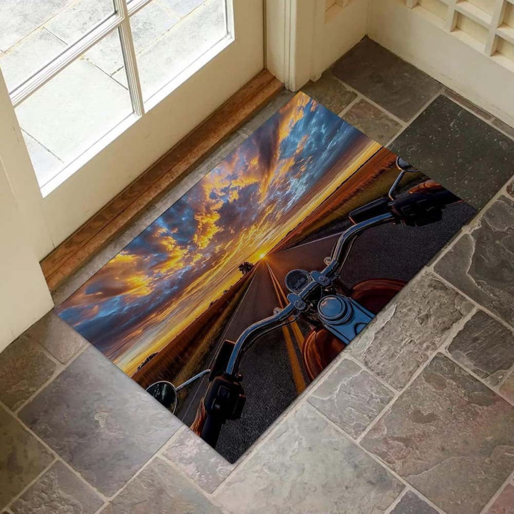 3D Geographical Design Floor Mat Bowlift