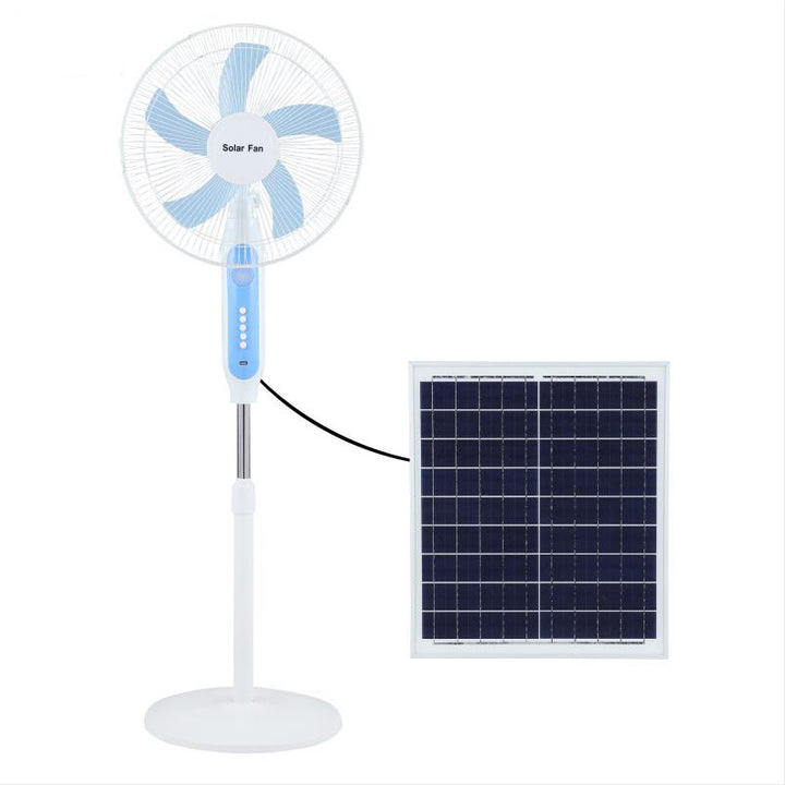Unisex Solar-powered Stand Fan Bowlift