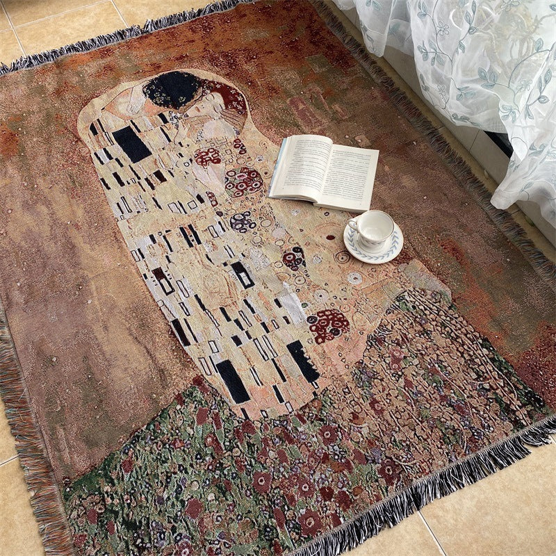 Artistic Woven Throw Blanket