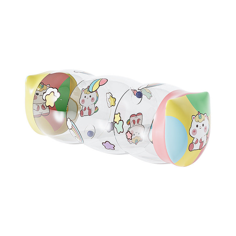 Women Inflatable Play Tube with Colorful Animal Patterns Bowlift