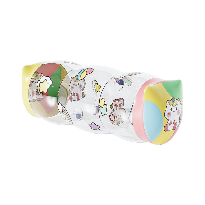 Women Inflatable Play Tube with Colorful Animal Patterns Bowlift